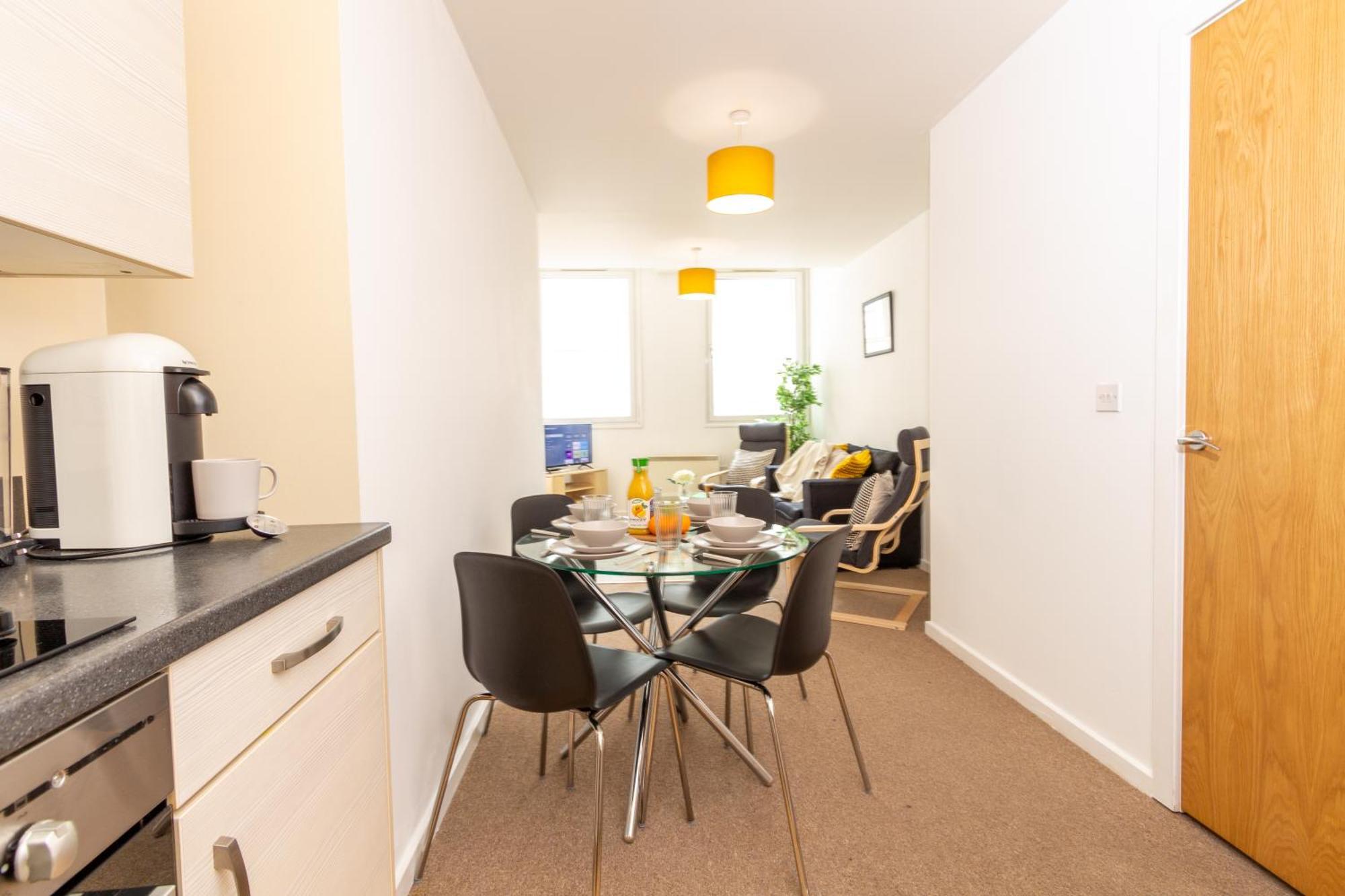 Comfy Chic 2Bed Apartment In Sheffield City Centre Bagian luar foto