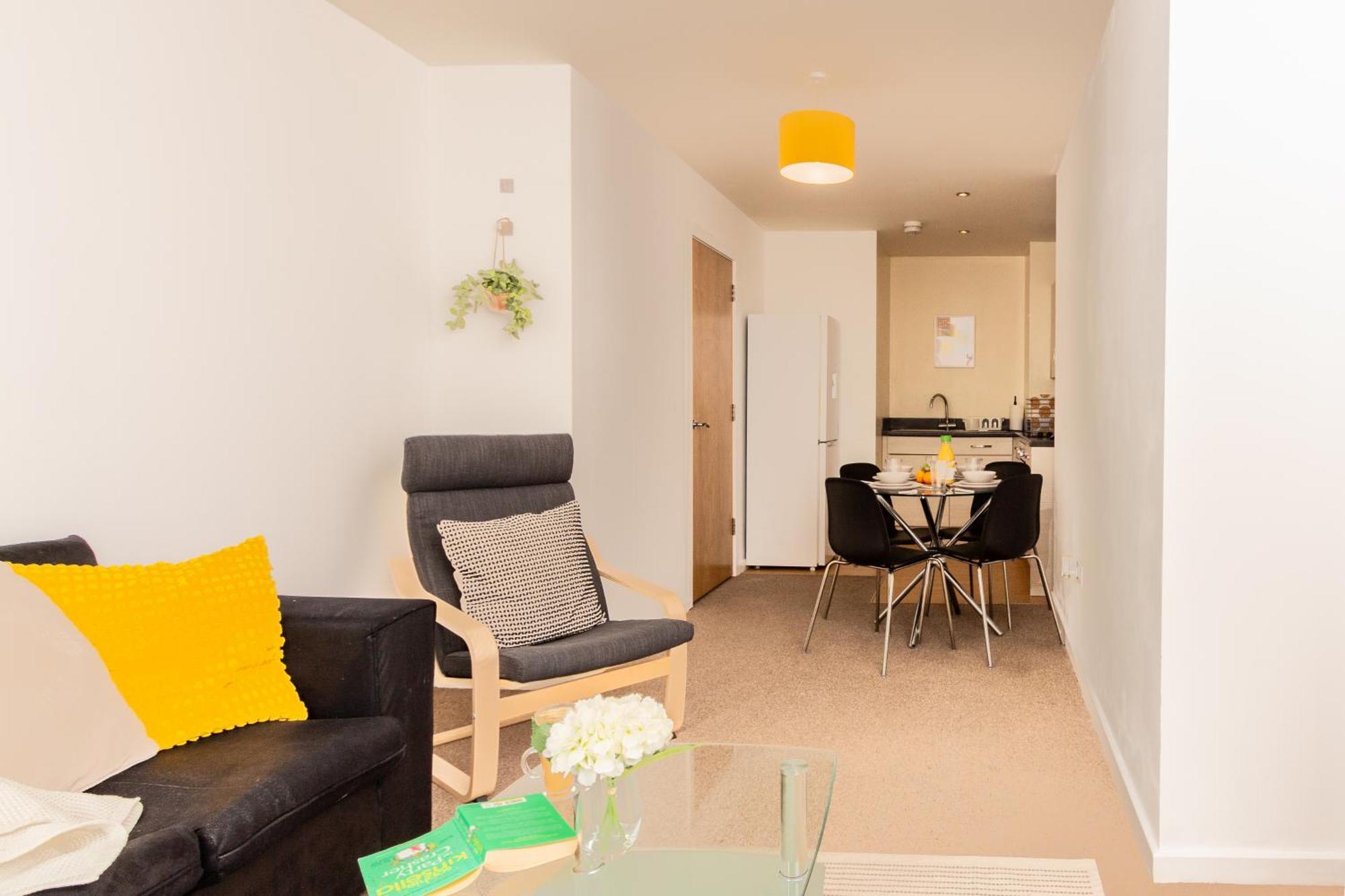 Comfy Chic 2Bed Apartment In Sheffield City Centre Bagian luar foto