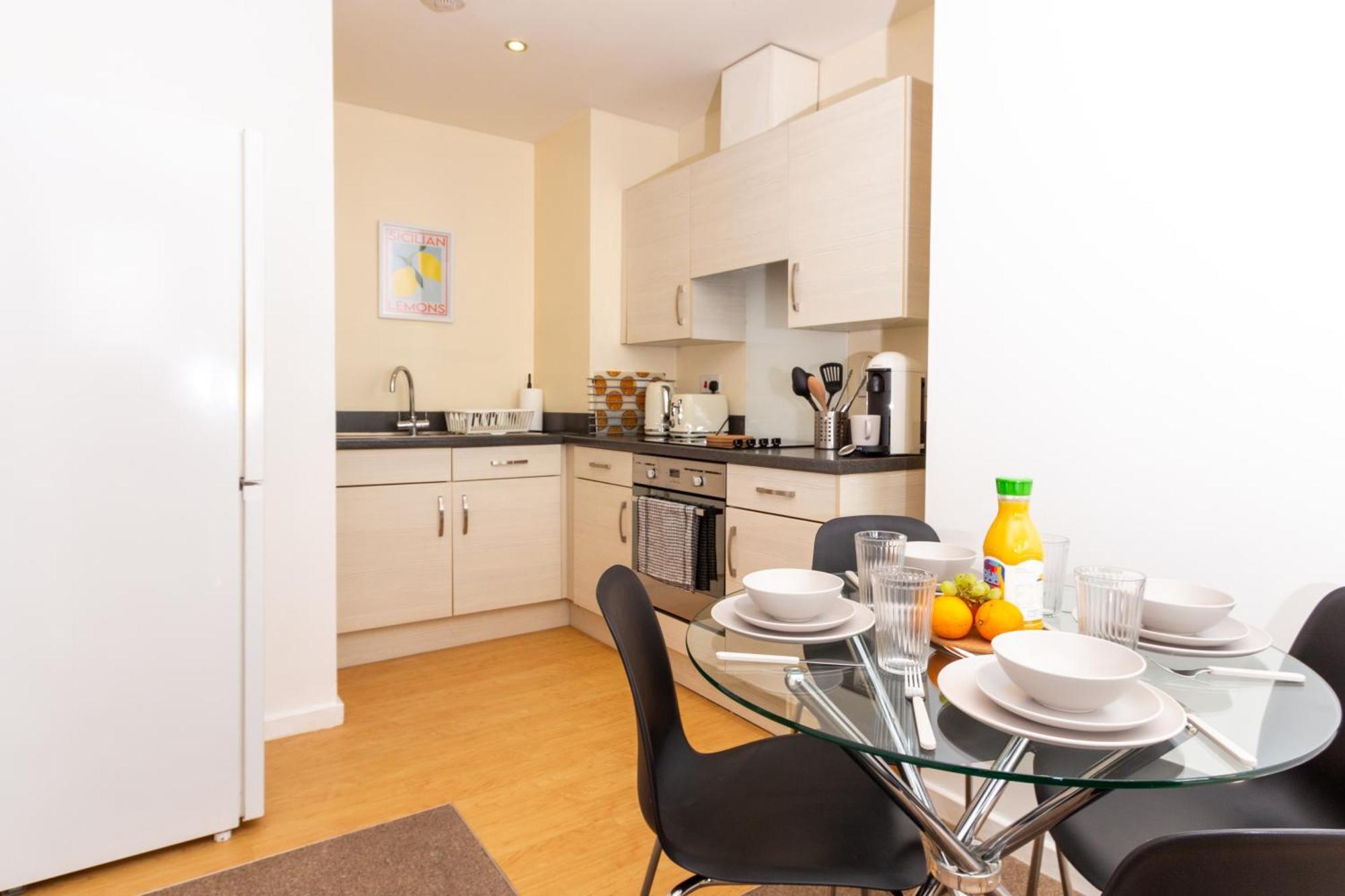 Comfy Chic 2Bed Apartment In Sheffield City Centre Bagian luar foto